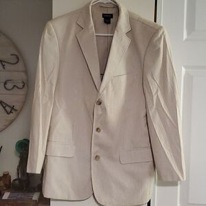 Izod pinstripe cotton blazer, Sportcoat